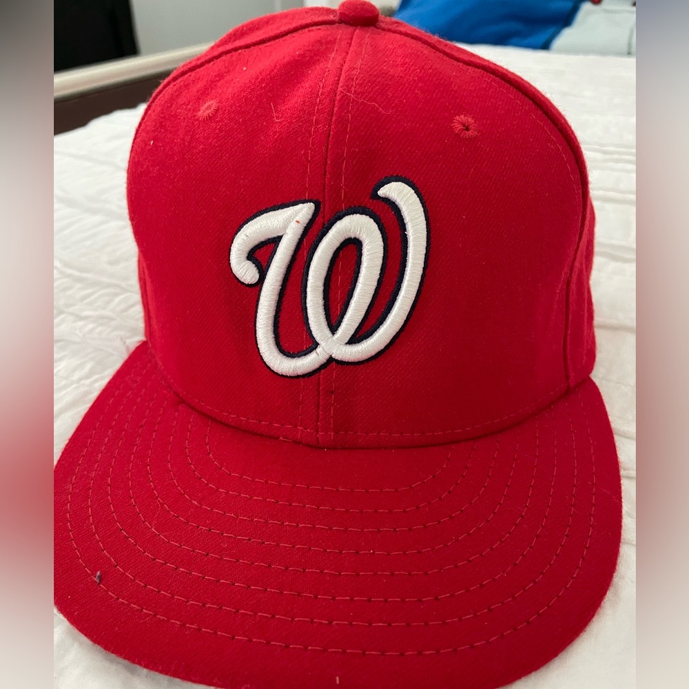 Washington Nationals New Era Size 7 1/2